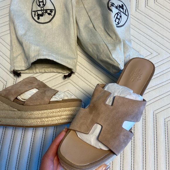 H Sandals espadrille platforms - Picture 5 of 9